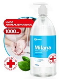 Жидкое мыло "MILANA" антибактериальное с дозатором 1000 мл