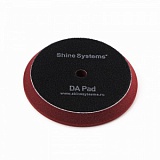 Shine Systems DA Foam Pad Maroon - полировальный круг полутвердый бордовый 130мм