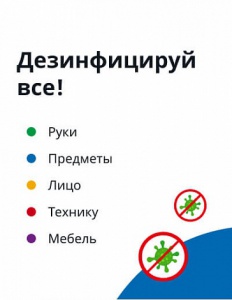 Дезинфицируй все! Дезинфицируй все!
