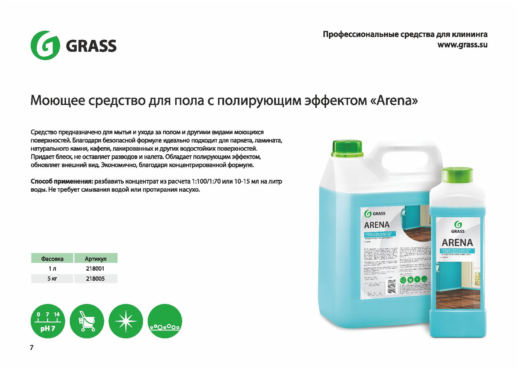 Моющий организация средство. Grass средство с полирующим эффектом для пола "Arena" 5л (арт-218005). Моющее средство. Реклама средства для мытья посуды. Реклама моющего средства.
