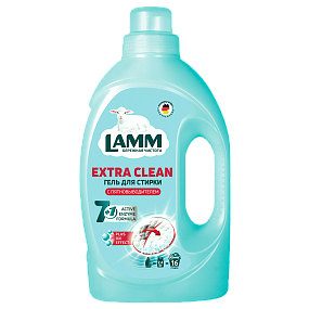 100 Средство для стирки жидкое "Гель Lamm"  с пятновыводителем 1,04л