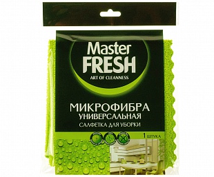 Master FRESH МИКРОФИБРА универсальная (30*30см),  1шт