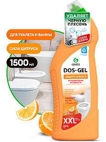 Чистящий гель "DOS GEL" Сила цитрусов 1500мл