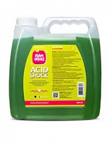 Foam Heroes Acid Shock кислотный шампунь для ручной мойки автомобиля  3л