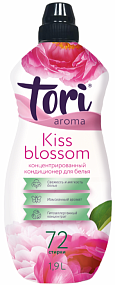 Концентрированный кондиционер для белья «Tori» Цветочный поцелуй 1,9л