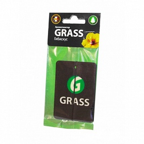 Картонный ароматизатор GRASS гибискус