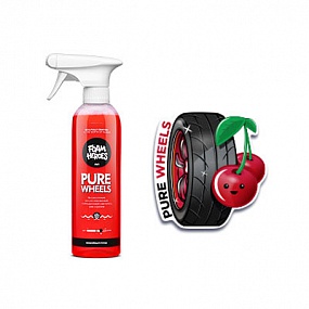 Foam Heroes Pure Wheels концентрированный очиститель шин и дисков, 500мл (стикер+пенный триггер)