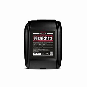 Shine Systems Black Line PlasticMatt Invictus - матовый полироль для пластика и винила салона  5л