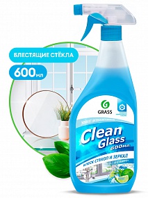 Очиститель стекол и зеркал "Clean Glass" голубая лагуна 600мл