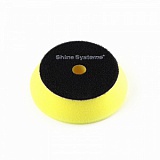 Shine Systems DA Foam Pad Yellow - полировальный круг антиголограммный желтый 155мм