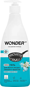 WONDER LAB Экогель для мытья посуды (жасмин и морская соль) 1,0 л