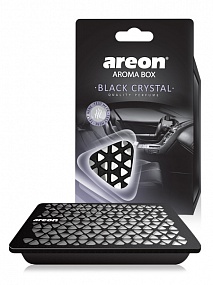 Ароматизатор AREON AROMA BOX черн. кристалл