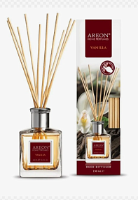 Ароматизатор AREON с палочками  150ml VANILLA  нов. диз.