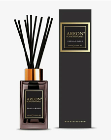 Ароматизатор AREON с палочками PREMIUM 85ml VANILA BLACK  (ETN)