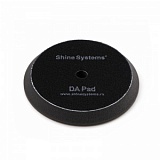 Shine Systems DA Foam Pad Black - полировальный круг ультрамягкий черный 130мм
