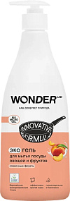 WONDER LAB Экогель для мытья посуды (сливочные фрукты) 0,55 л 